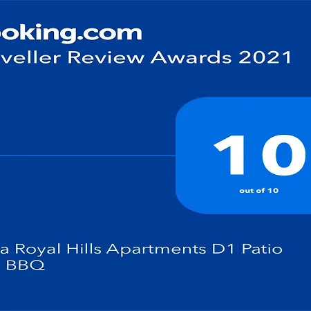 Orka Royal Hills Apartments D1 Patio And Bbq-3