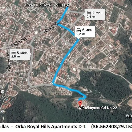 Orka Royal Hills Apartments D1 Patio And Bbq-2